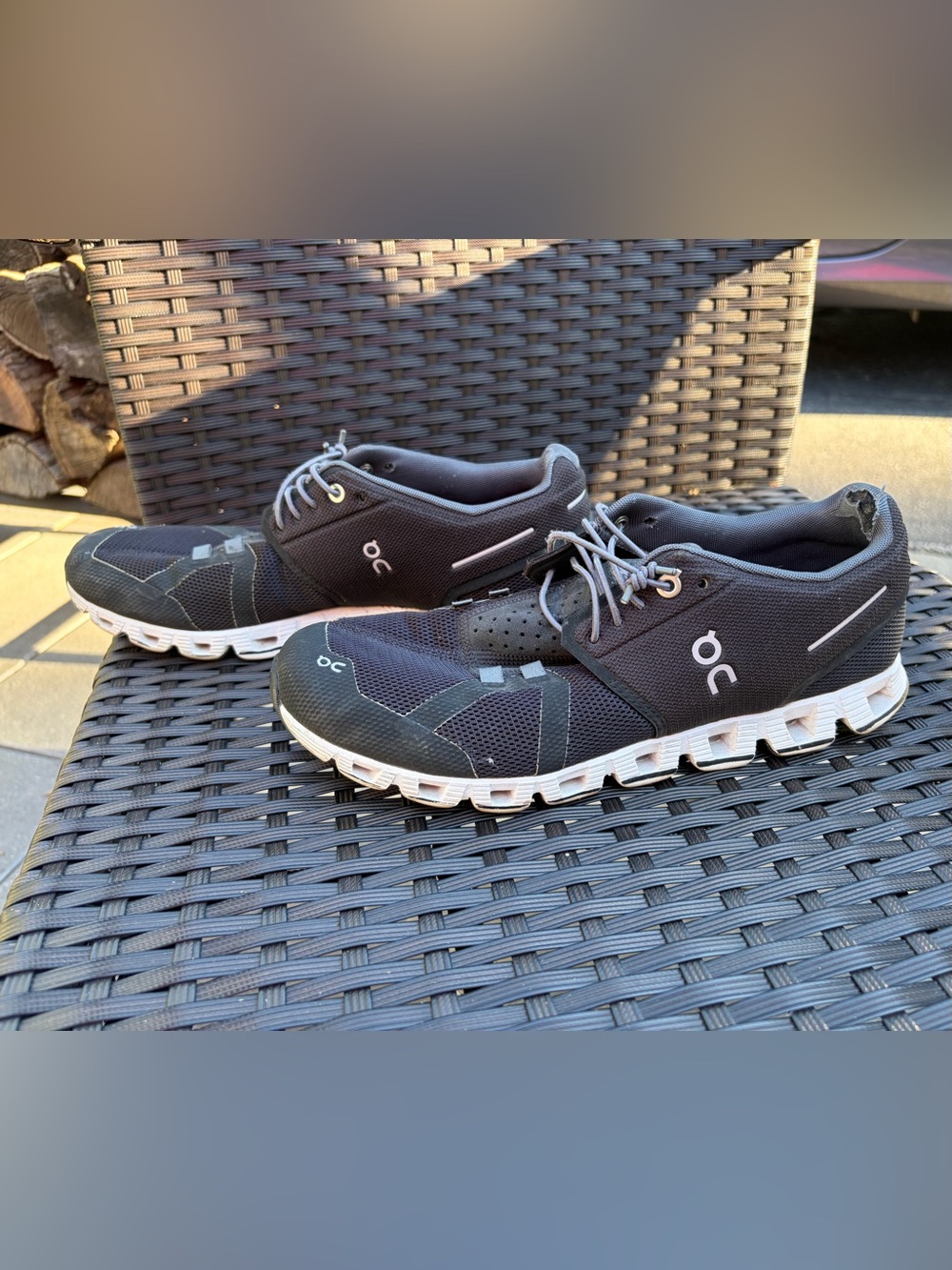 On Cloud 5 slip-on running shoes women 9.5